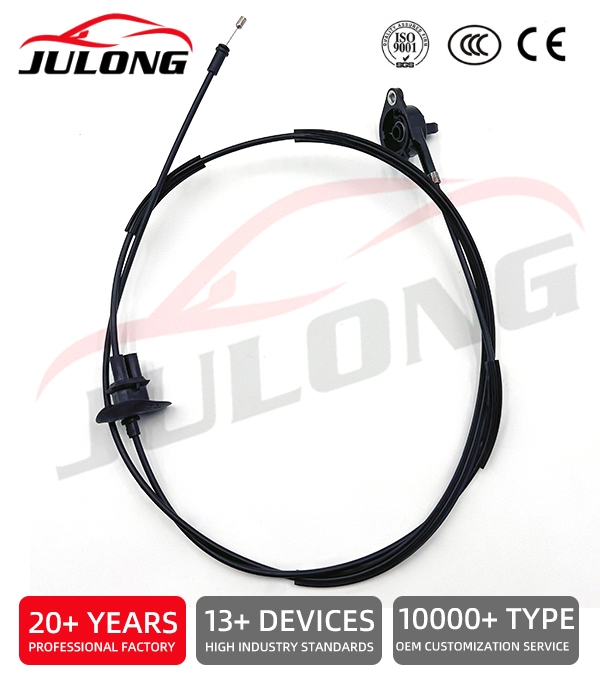 Renault hood release cable OE:656207815R
