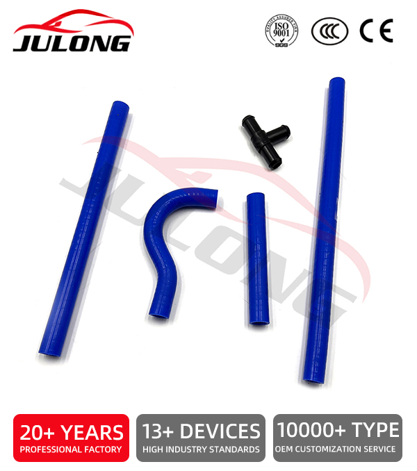 VAZ 2112 Silicone Heater Hoses (4 pieces) + Tees OE:2112-8102000