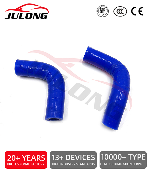 VAZ-21214 Blue Silicone Heating Hose (2 pieces) OE:21214-8101200/04