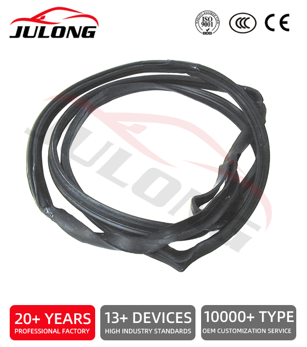 Mercedes-Benz W123 front right door rubber seal strip OEM:1237201678