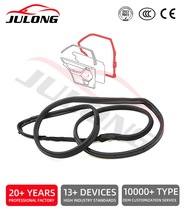 Mercedes-Benz left rear door seal OEM:1247303578