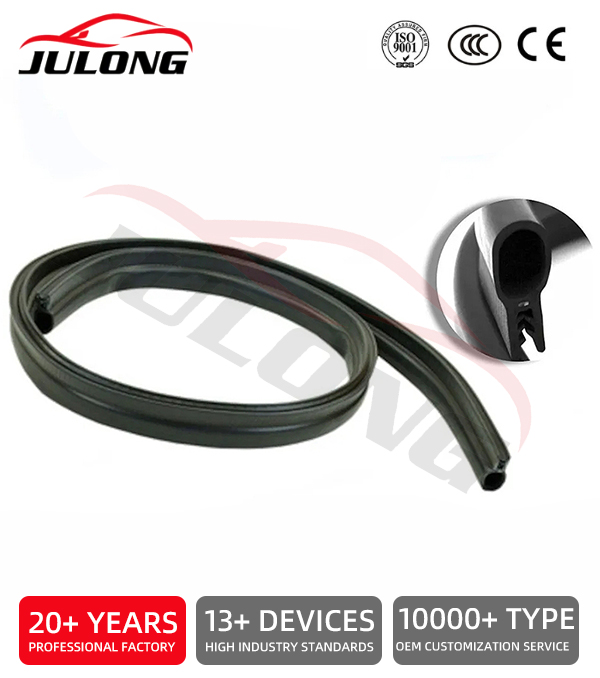 Lada 2101-2107 model engine hood sealing strip length - 1233 mm OEM:2105-8402200