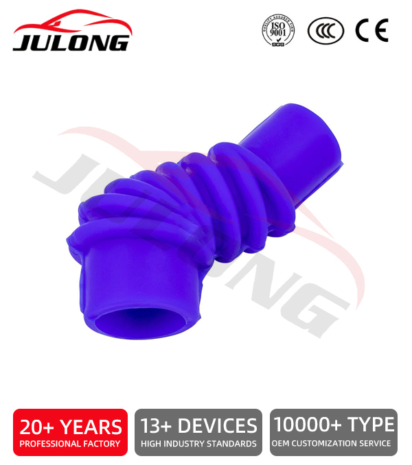 GAZ/UAZ ZMZ-405/406 engine idle speed control valve (IAC) hose (bellows) silicone OEM:4062-1147102-10