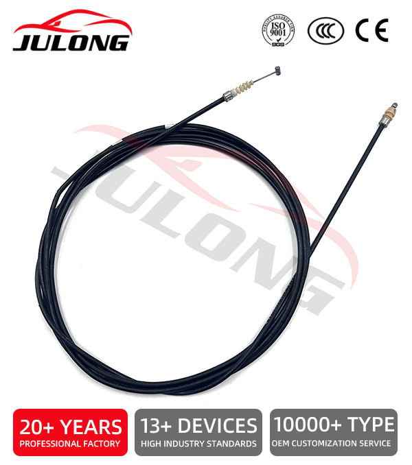 Toyota engine hood lock control cable OEM: 53630-60150