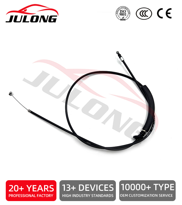 Toyota hood lock control cable OEM: 53630-26060