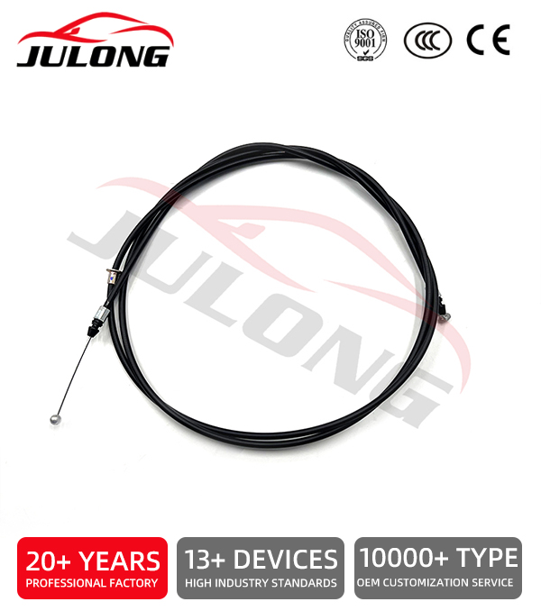 Toyota engine hood lock control cable OEM: 53630-89114