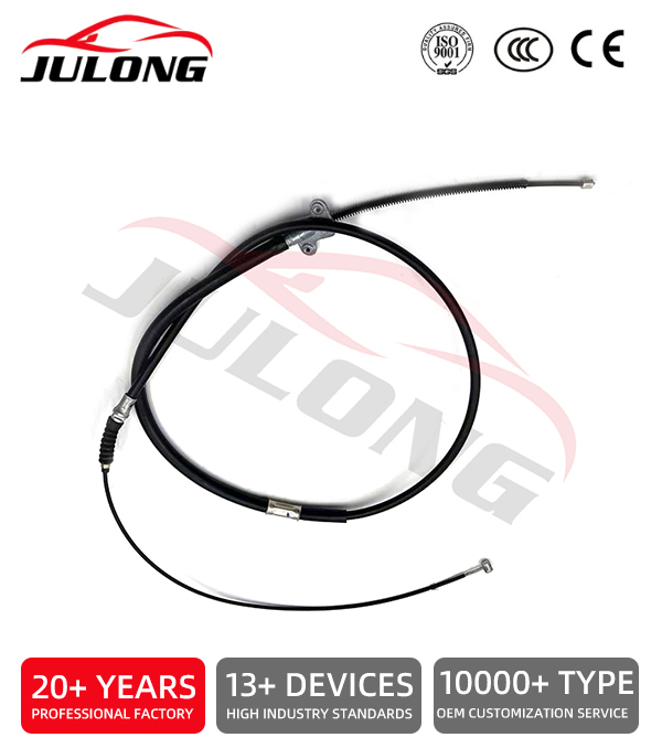 Toyota parking brake cable left side OEM: 46430-04020