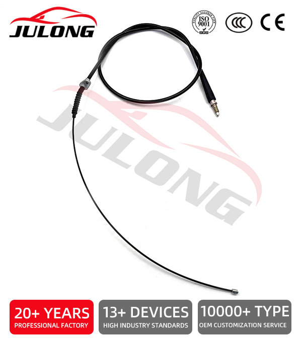 Nissan Bigm TD25 1986 model year, left handbrake cable OEM: 36531-11G20