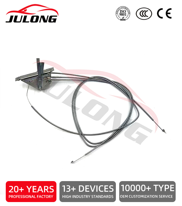 KAMAZ heater control lever with cable OEM: 5320-8109020