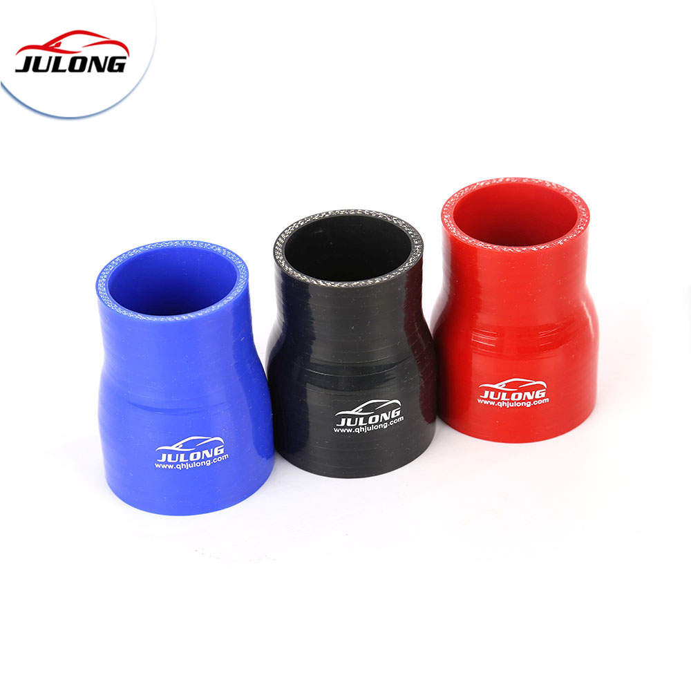Top quality ID=51-63mm 2-2.5 Inch Length 76mm straight reducer silicone hose