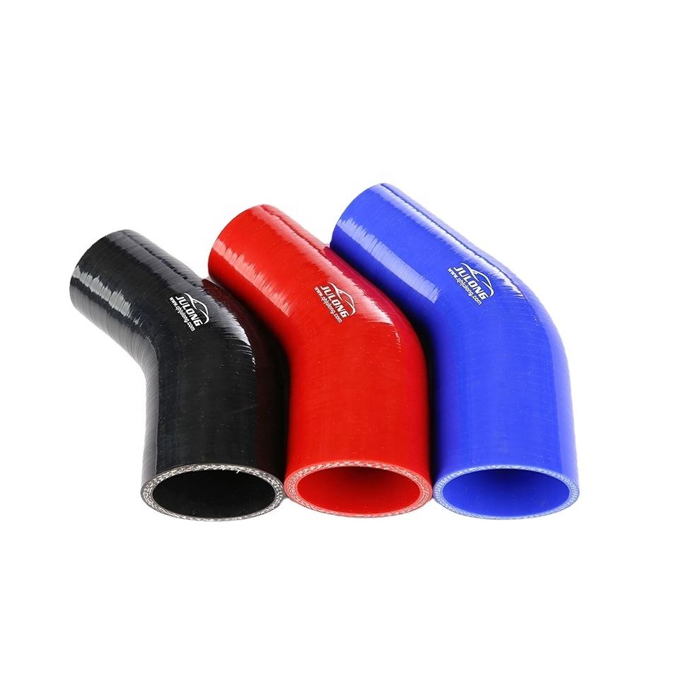High quality fluorosilicone hose for vehicle reducer elbow silicone hose