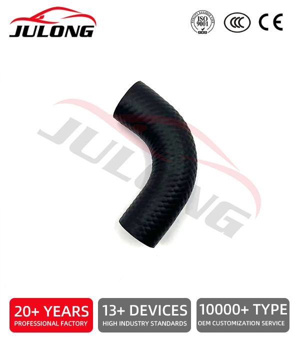 Kamaz truck 95-degree bend rubber radiator hose OEM: 21-1303010