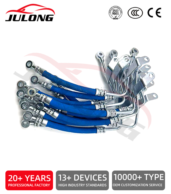 Manufacturer produces high-quality automotive oil pipes. OEM: 99801