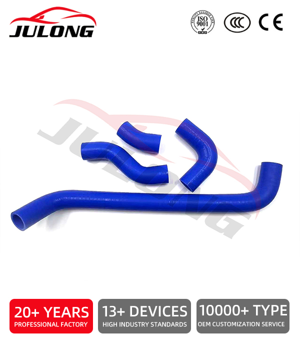 VAZ-21213 Silicone Radiator Flexible hose (4-Piece Sleeve) OEM: 21213-1303010 21213-1303025 21213-1303090 21213-1303092