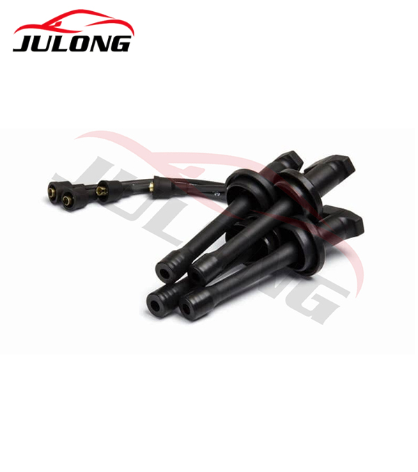 ZMZ-406, 405 and 409 type high-voltage cables (silicone material), with connectors. OEM: 4062.3707244-10 ZMZ-406, 405 and 409 type high-voltage cables (silicone material), with connectors. OEM: 4062.3707244-10