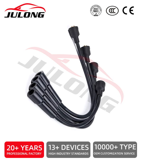 UMZ-4216 Euro-3 Engine High Voltage Wire Silicone 2 Coils OEM: 4216.3707090-10