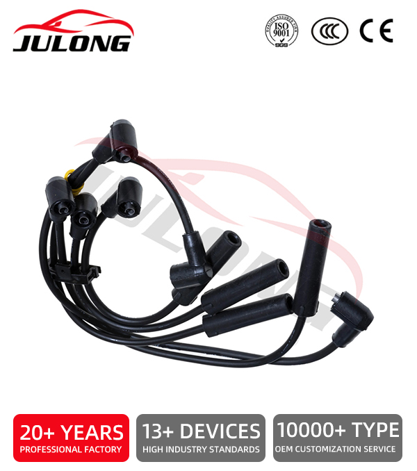 LADA 21213 Silicone High-Voltage Ignition Wire OEM: 21213370708082