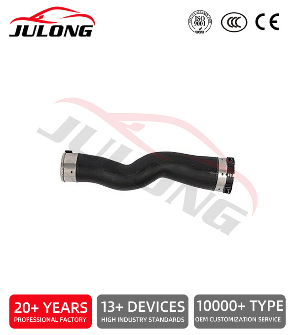 BMW 5 Series F10 F11 F07 intercooler hose OEM: 11617810614