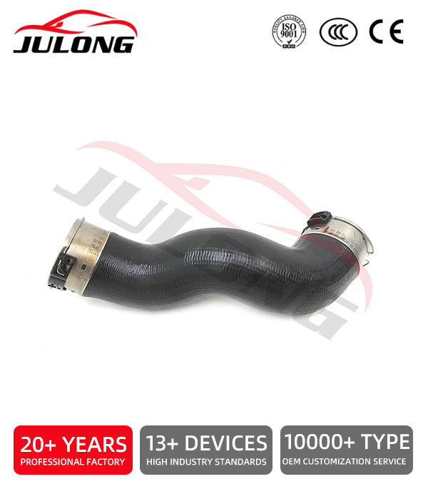 BMW 5 Series, 6 Series, 7 Series F10, F11, F12, F13 Turbocharger Intake Hose OEM: 11618516509