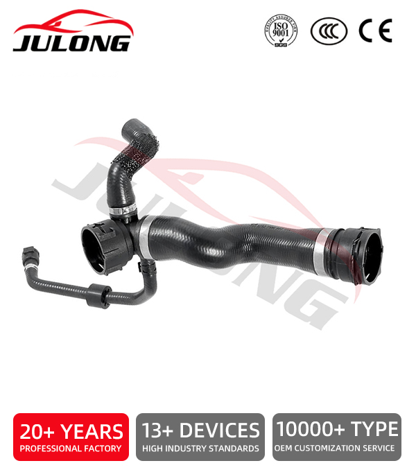 BMW F10 535i, F06/F12/F13 640i, F02 740i N55 coolant hose OEM: 17127580957