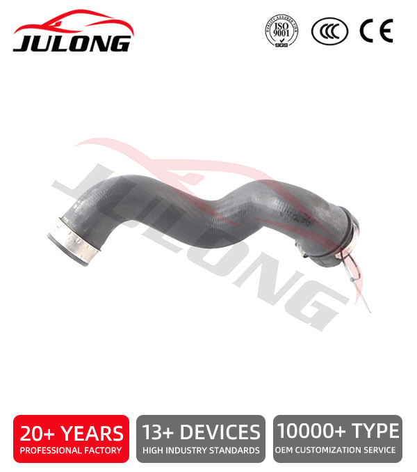 Audi A4 (2005–2008) Intercooler Hose, Black – OEM: 8E0 145 737 E