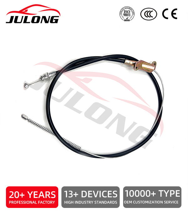 Our factory manufactures high-quality automotive cables, including clutch cables, accelerator cables, gear shift cables, and hood cables. We can also produce cables based on your samples. Our factory manufactures high-quality automotive cables, including clutch cables, accelerator cables, gear shift cables, and hood cables. We can also produce cables based on your samples.